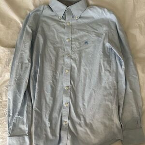 Brooks Brothers Light Blue Slim Fit Button-Down Shirt Size S